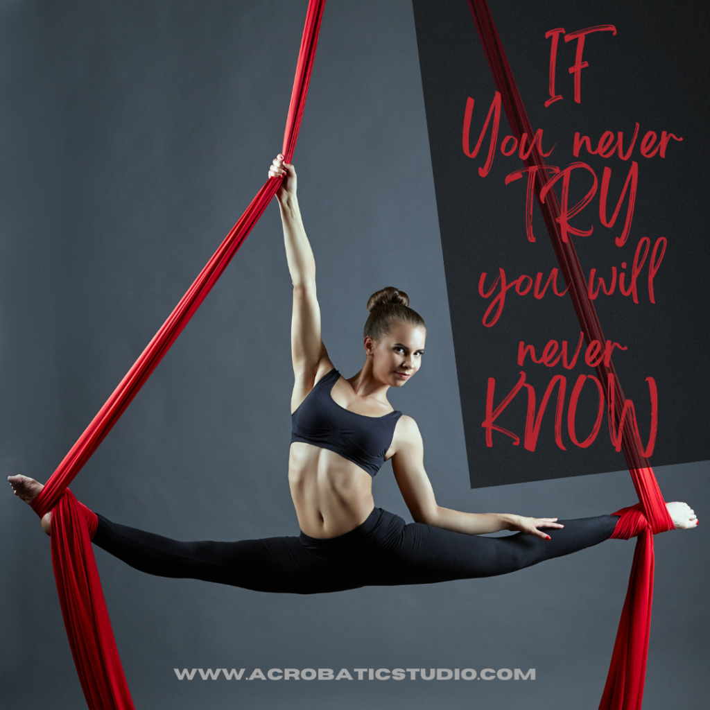 How I prepared for my first aerial silks performance